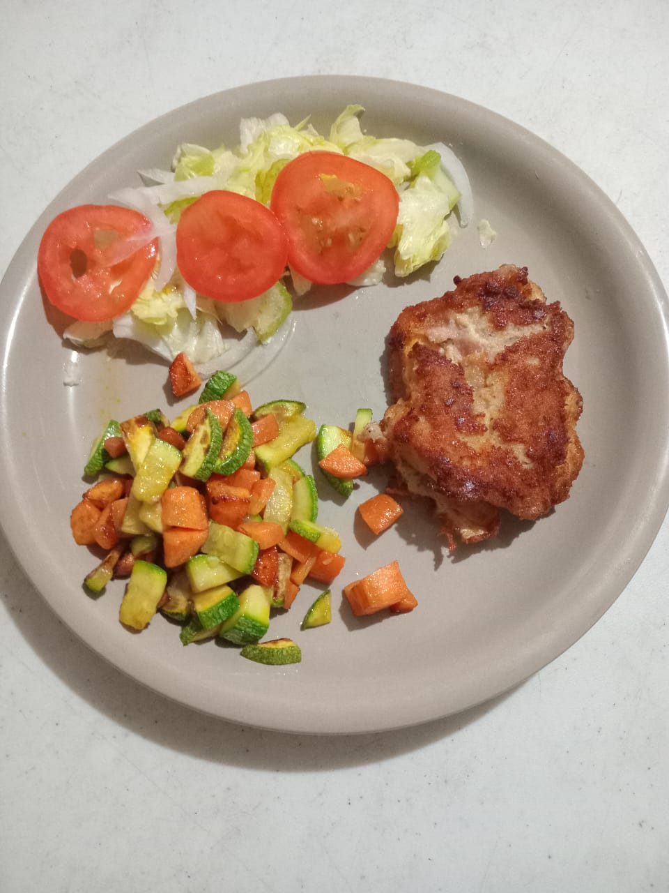 Pechuga rellena a la plancha